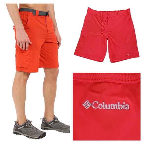 Columbia Omni Shield Advanced Repellency Long Wave Train Cargo Shorts NEW Large - Picture 2 of 15